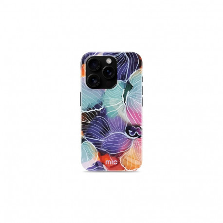 Phone Case - MIO Flowers MagSafe Compatible for iPhone 16 Pro, Double-Layered Protection