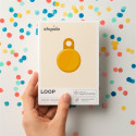 Bluetooth Tracker - Chipolo LOOP Rechargeable Tracker With Silicone Loop For iOS & Android, Yellow