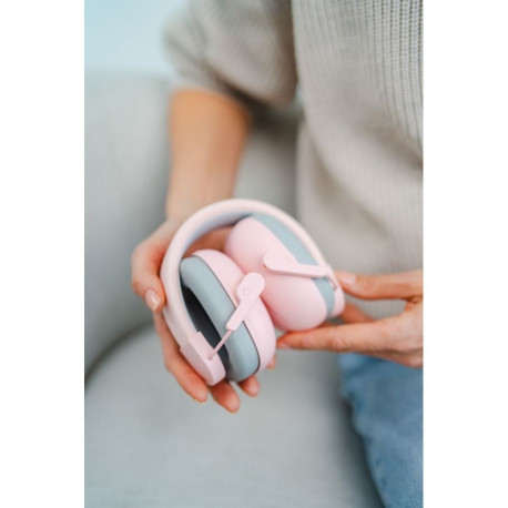 Headphones - Momini Milo Noise-Reducing Earmuffs, NRR 18 dB, Pink