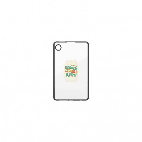 Tablet Computer Case - Samsung Tab A9 Hybrid Edge Cover, Transparent, Green
