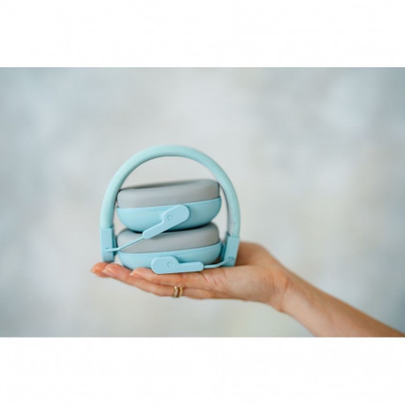 Headphones - Momini Milo Noise-Reducing Earmuffs, NRR 18 dB, Foldable, Blue