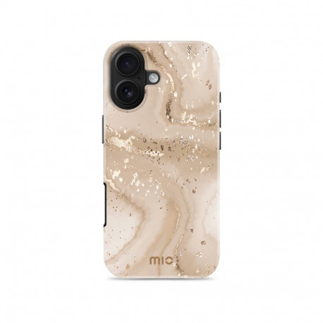 Phone Case - MIO Gold Marble MagSafe Compatible For iPhone 17