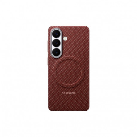 Phone Case - Samsung Galaxy S26 Carbon Magnet Case,  Coral Red