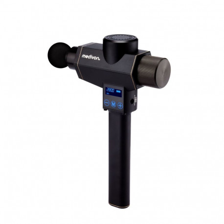 Massager - Medivon Hand Massager Gun Bandit, 30 Speed Levels, 15 Heads