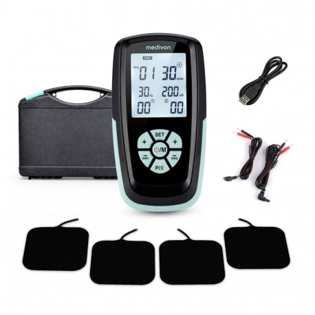 TENS Unit - Medivon OdinFlex 2 Electrostimulator, TENS/EMS, 2 Channels, 24 Programs, USB-C