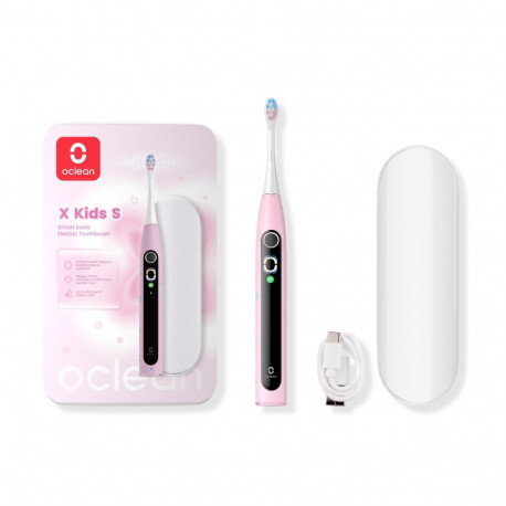 Electric Toothbrush - Oclean X Kids S, Smart Screen, 5 Modes, Pink