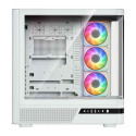 Computer Case - MODECOM Volcano AQ200 ARGB Midi White