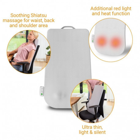 Massage Pad - Medisana MC 600 Shiatsu with Heat Function and Auto Shut-Off