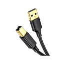 UGREEN US135 Cable USB A - USB B 3m / black