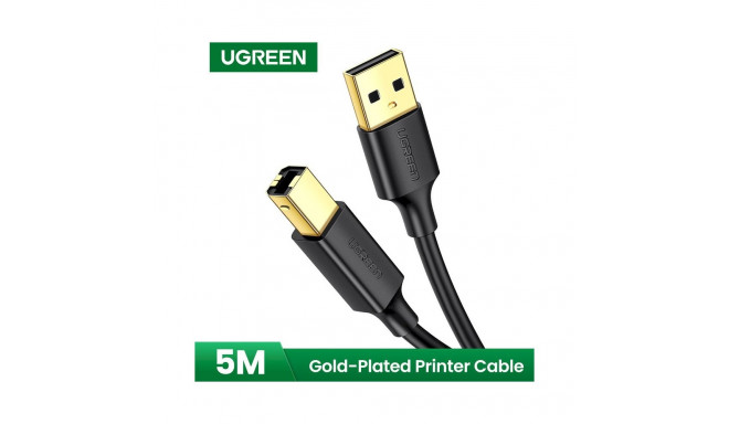 UGREEN US135 Cable USB A - USB B 5m / black