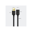 UGREEN US129 Cable extension USB 3.0 3m / black