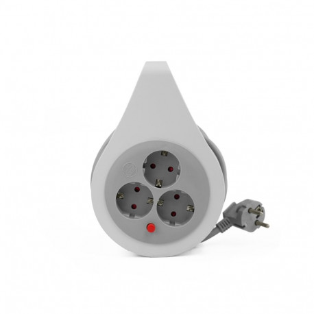 Keritav pikendusjuhe 10m 31,5mm2, 16A, termokaitsega, SCHUKO