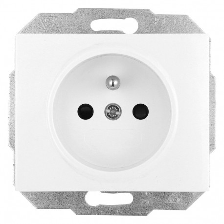Üksik süvistatav pistikupesa 2P+Z, 16A, 250V (moodul)