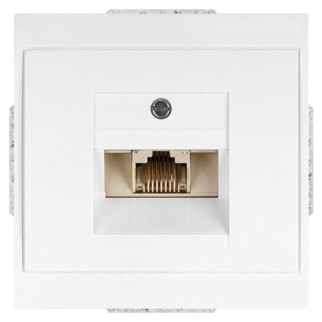 Süvistatav ISDN-arvutipesa, 4-, 6- ja 8-pin, kruviklemmid (moodul)