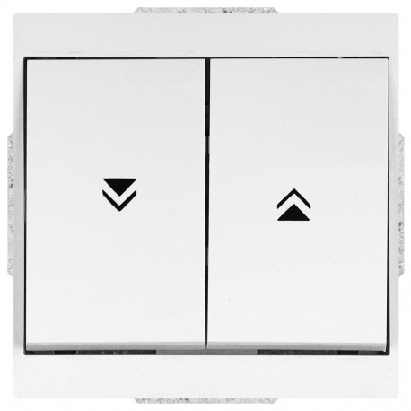 Wyłącznik żaluzjowy zwierny p/t 10a, 250v (moduł)