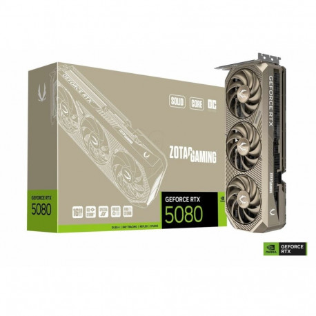 ZOTAC GAMING graafikakaart GeForce RTX 5080 SOLID Core OC 20th Anniversary Edition