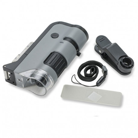 "Carson MicroFlip 100x - 250x LED Pocket Mikroskop"