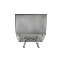 "Notebook stand, foldable, aluminum, silver"