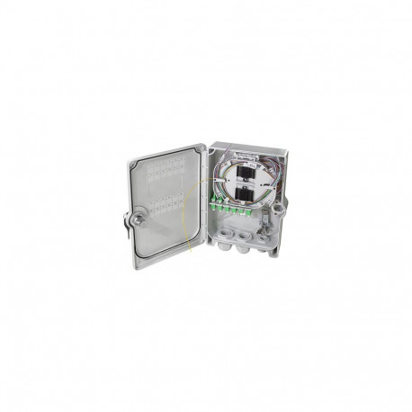 "FTTX distribution box 24x LC/APC, fully loaded, IP55"