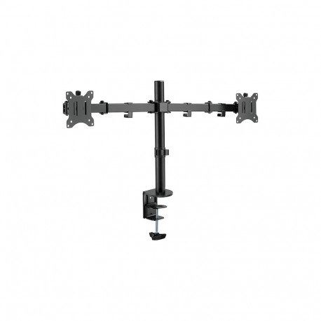 Kahe monitori hoidik, 17–32", teras, 360° VESA-plaat