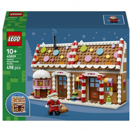 LEGO piparkoogimaja 40809, jõuluteemaline