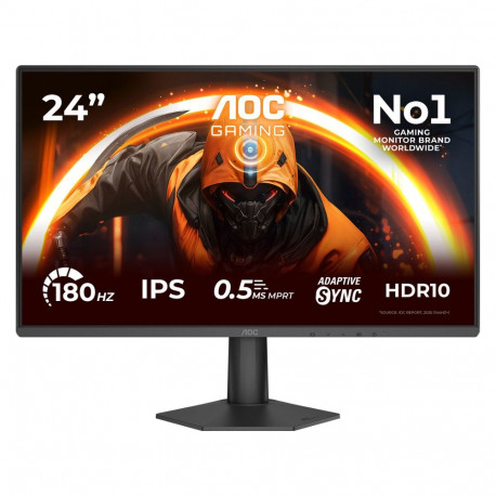 AOC monitor 24G50F 60,5cm (23.8") 1920 x 1080 Pixel 16:9 Full HD IPS 4ms 180Hz HDR DisplayPort HDMI 