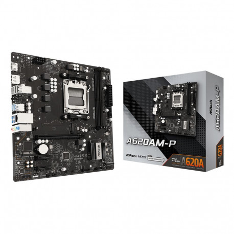 "ASRock A620AM-P AM5 mATX HDMI DDR5"