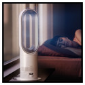 "Heizlüfter AM15 Hot+Cool Ventilator, Weiß/Silber"