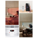 "Heizlüfter AM15 Hot+Cool Ventilator, Weiß/Silber"