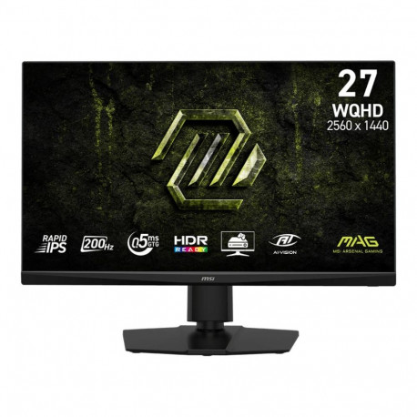 LCD MonitorMSI27 "2560 x 1440 pixelsWide Quad HDNative aspect ratio 16:9LEDFlatMAG272QPFE20 MAG 272Q