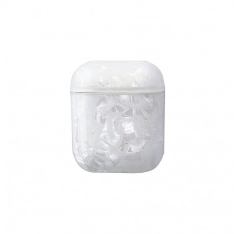 Airpods laadimiskarbiümbris CBAP18, valge marmor