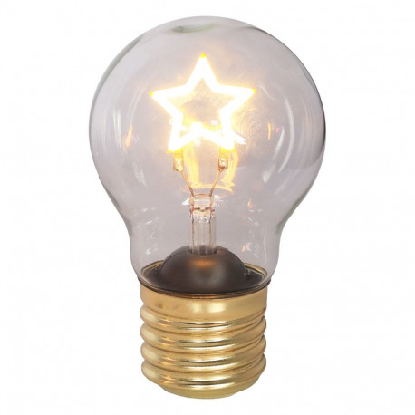Dekoracja świetlna ; żarówka led na baterie – gwiazda; lumen 2700-3000k