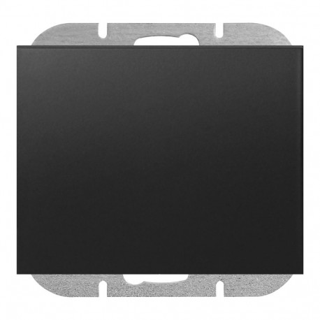 Przycisk dzwonek p/t z podświetleniem Onyx, 10A, 250V, WP-6/7O/S, czarny (10 tk.)
