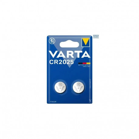 VARTA CR2025 3V Lithium Coin Batteries 2 pcs