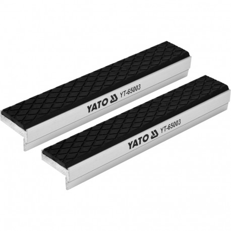 Yato Pehmed Vahetatavad Lõuad YT-65003, 150x30mm, 10mm kumm, 2 magnetit, alumiinium