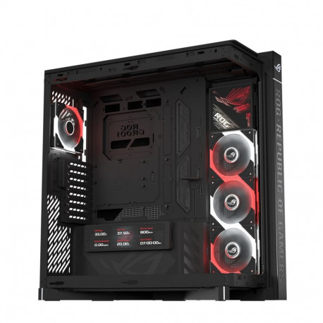 ASUS midi-torni korpus ROG CRONOX GR801 CURVE TG ARGB, must