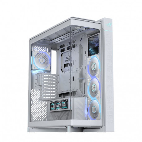 ASUS arvutikorpus ROG CRONOX GR801 CURVE TG ARGB Midi Tower, valge