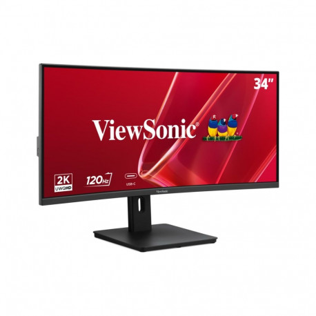 Viewsonic VA 34” UWQHD Curved Monitor with KVM Switch