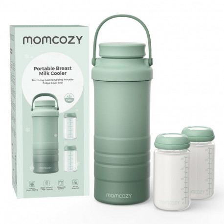 Momcozy kaasaskantav rinnapiimajahuti CM01 650ml, roheline