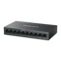 Mercusys MS110CP network switch Fast Ethernet (10/100) Power over Ethernet (PoE) Black