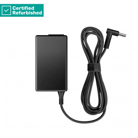 RENEW GOLD HP 65W Smart AC Power Adapter Notebook Charger 4.5mm barrel tip w/ 7.4mm dongle / fits HP