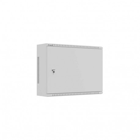 TPR 19" INSTALLATION ENCLOSURE WITH MESH PLATE 560X420X180 GREY LANBERG (ASSEMBLED)