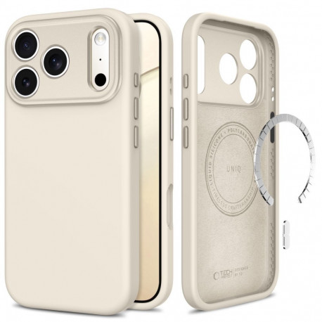TECH-PROTECT UNIQ MAGSAFE CC IPHONE 17 PRO / 18 PRO TITANIUM