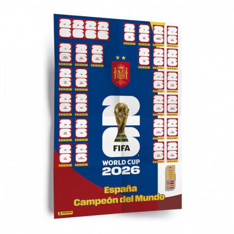 FIFA 2026. aasta maailmameistrivõistluste võitja plakatikomplekt