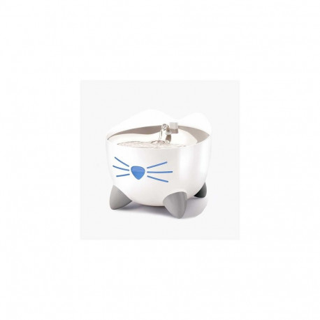Catit 43751 dog/cat feeder/waterer Plastic, Stainless steel White Automatic pet waterer
