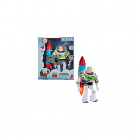 Disney Pixar Disney and PixarToy Story Buzz Lightyear 10-inch Action Figure Toy with Rocket & So
