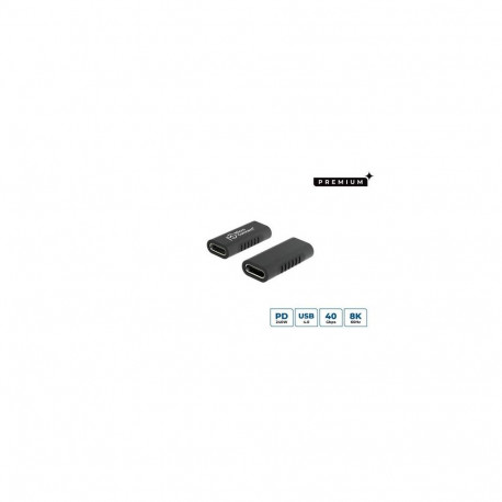 Microconnect USB3.2CFFA cable gender changer USB C Black
