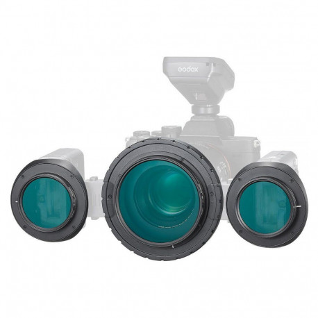 Dental Photography Polarizing Filter - Godox MF PL Set for MF T76, PL82 and 2× PL52