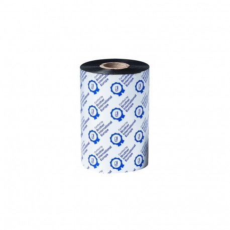 BROTHER STANDARD WAX BLACK 110MMX450M RIBBON (PK OF 8)