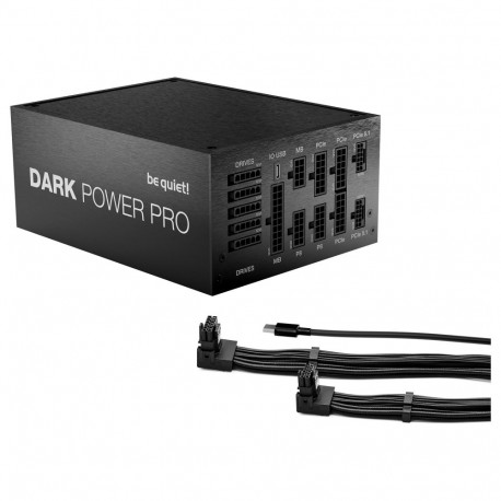 be quiet! toiteplokk Dark Power Pro 14 IO 1600W ATX 3.1 PCIe 5.1 80+ Titanium